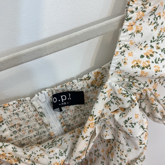 COPY - The O.P.T. One Perfect Time River midi dress khaki dollar Size S - Picture 10 of 10